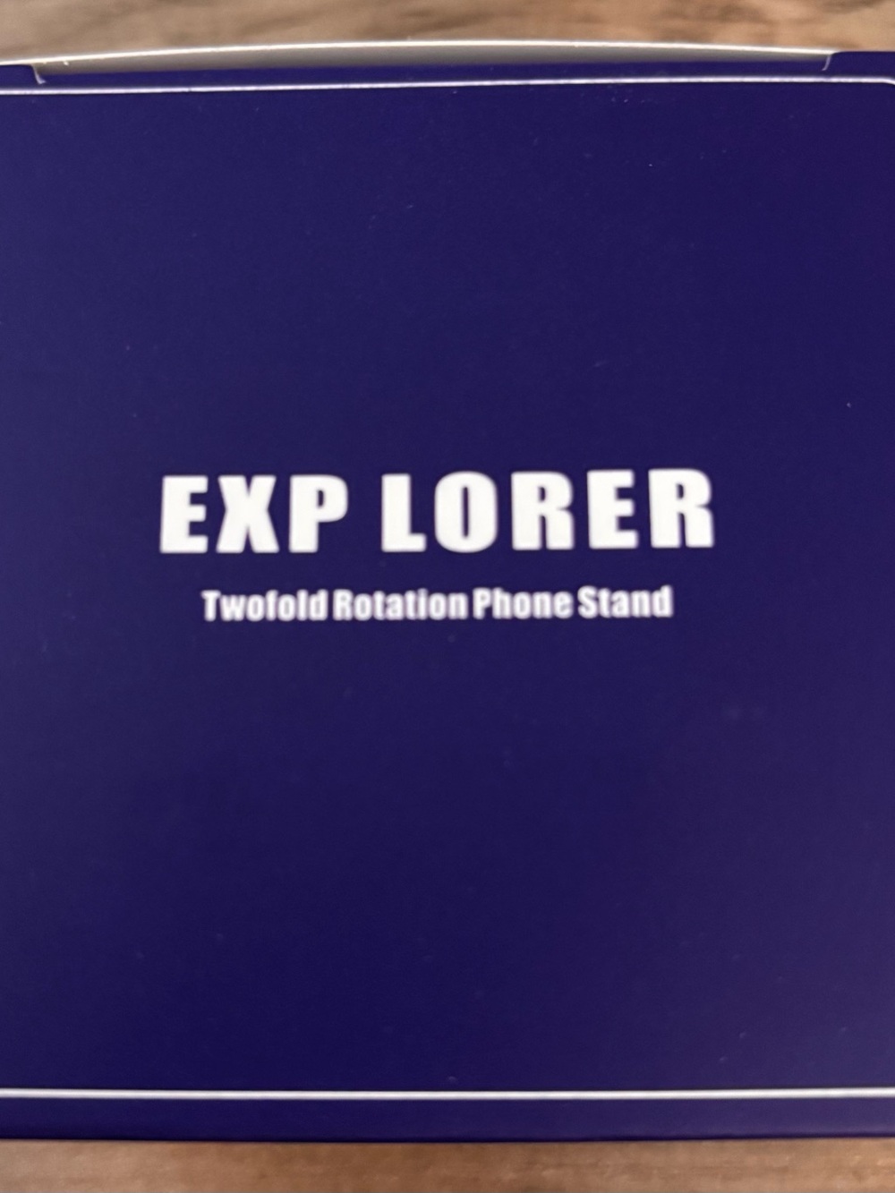 EXPLORER Twofold Rotation Phone Stand - Black